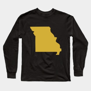 Missouri state map Long Sleeve T-Shirt